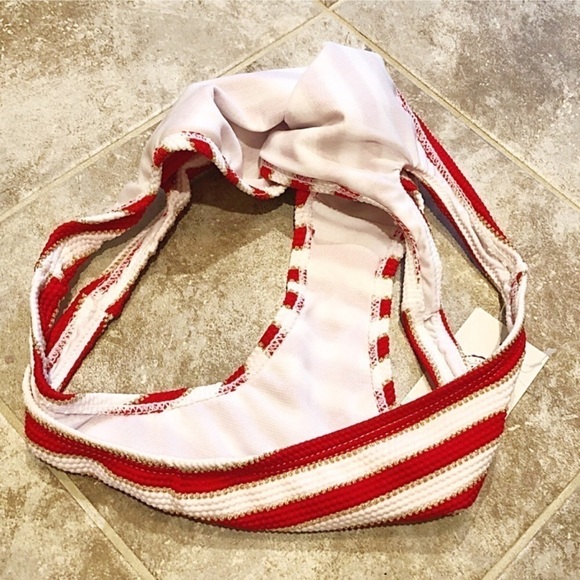 🆕 Sexy starfish striped padded triangle bi… - Picture 11 of 14